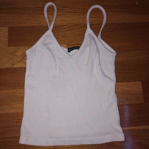 white brandy melville tank✨